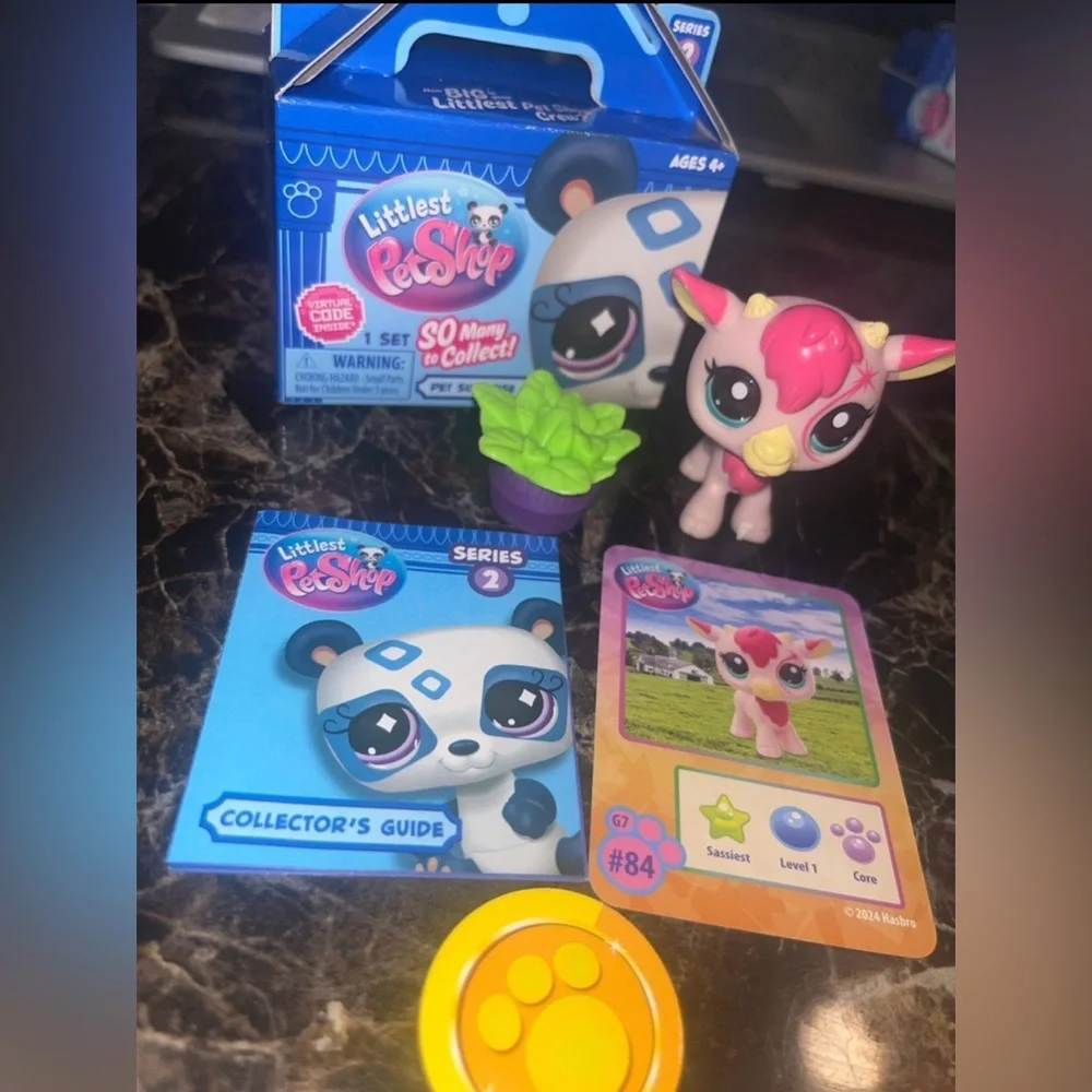 New- Littlest Pet Shop Series2 G7 #84 Core🐾